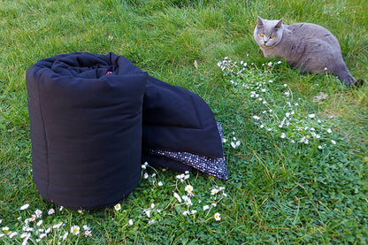 Patchworkdecke Gerda Gemütlich (Schnittmuster und Nähanleitung)