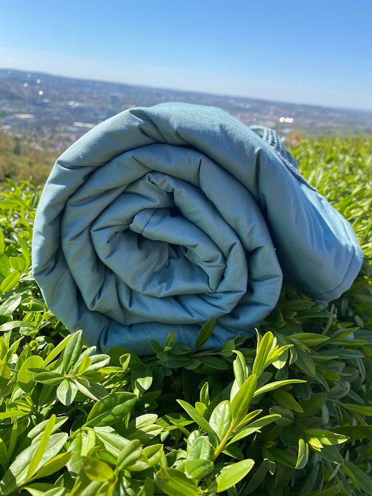 Patchworkdecke Gerda Gemütlich (Schnittmuster und Nähanleitung)