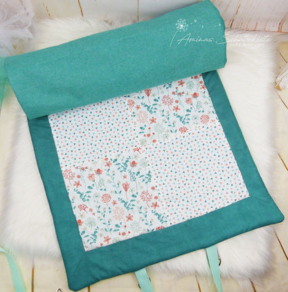 Patchworkdecke Gerda Gemütlich (Schnittmuster und Nähanleitung)