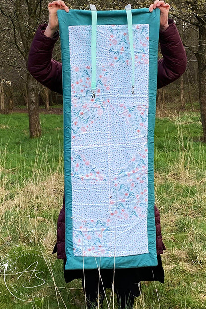 Patchworkdecke Gerda Gemütlich (Schnittmuster und Nähanleitung)
