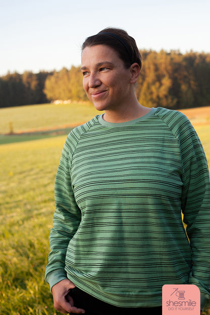 Pullover RiekeRaglan (Schnittmuster und Nähanleitung)