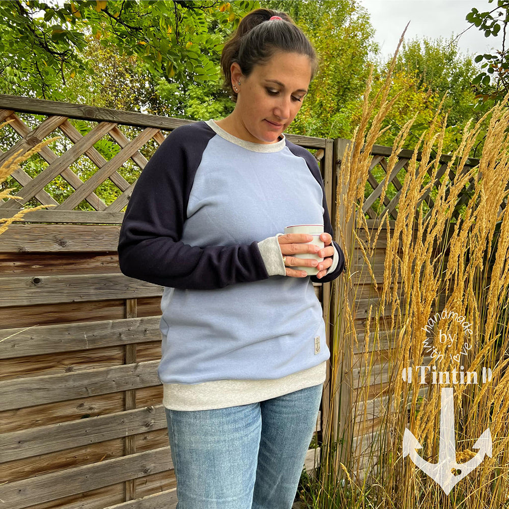 Pullover RiekeRaglan (Schnittmuster und Nähanleitung)