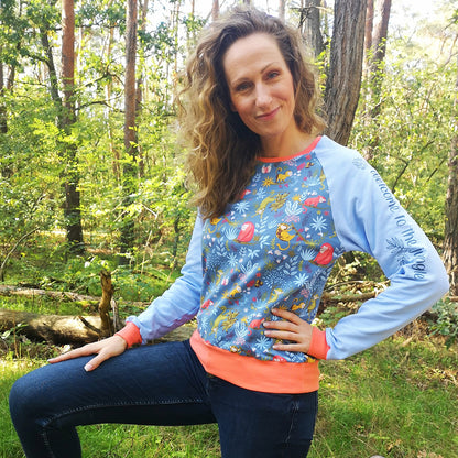 Pullover RiekeRaglan (Schnittmuster und Nähanleitung)