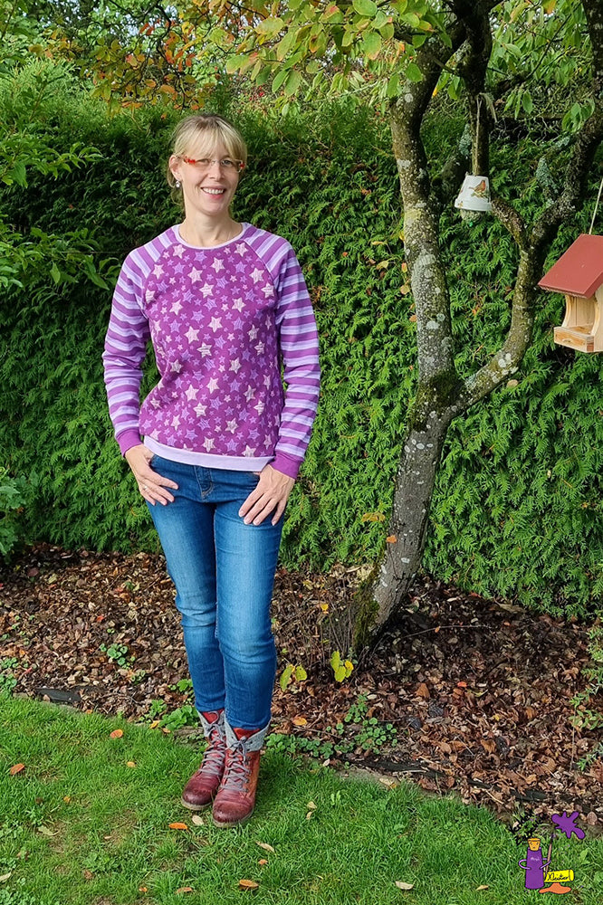 Pullover RiekeRaglan (Schnittmuster und Nähanleitung)