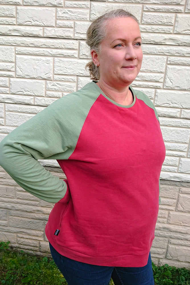 Pullover RiekeRaglan (Schnittmuster und Nähanleitung)
