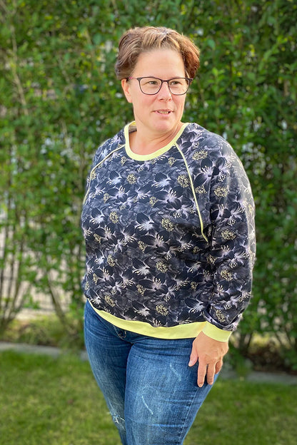 Pullover RiekeRaglan (Schnittmuster und Nähanleitung)