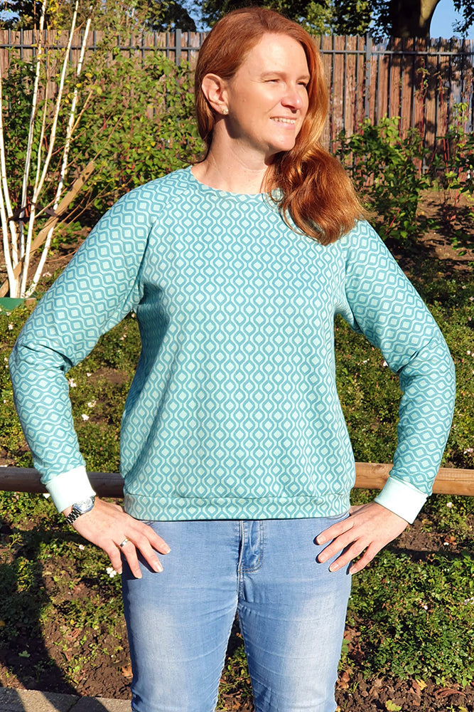 Pullover RiekeRaglan (Schnittmuster und Nähanleitung)