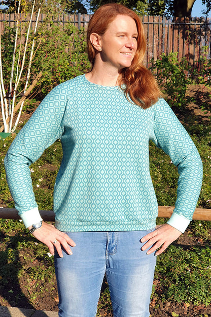Pullover RiekeRaglan (Schnittmuster und Nähanleitung)