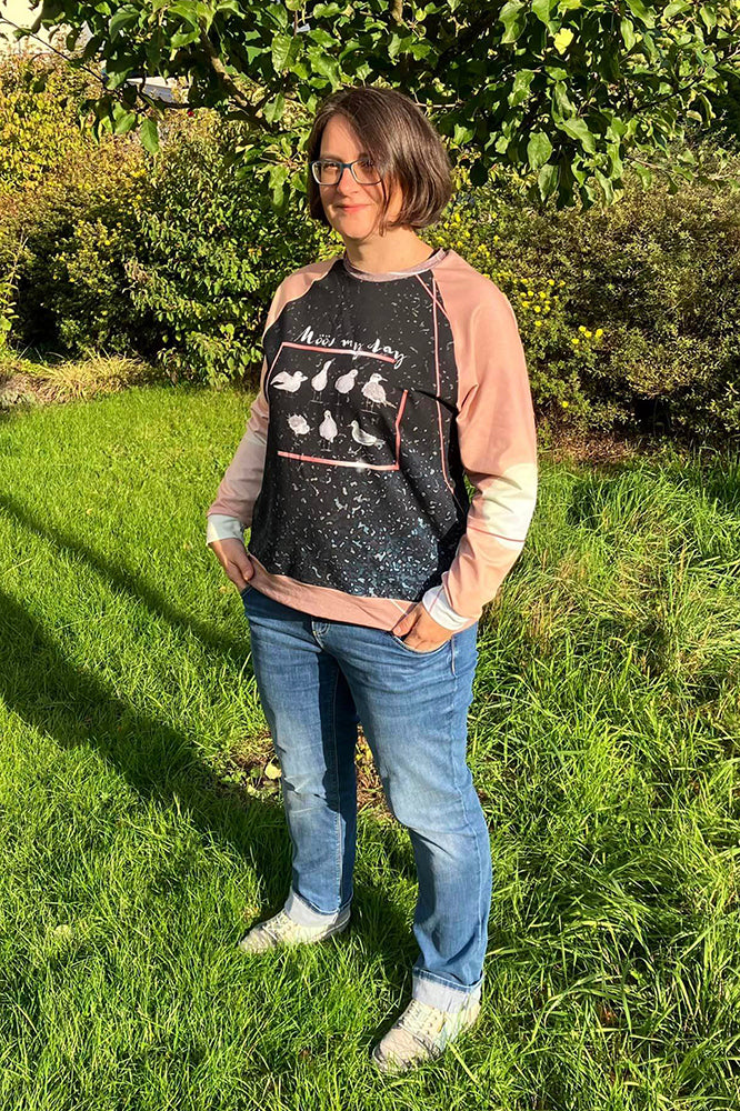 Pullover RiekeRaglan (Schnittmuster und Nähanleitung)
