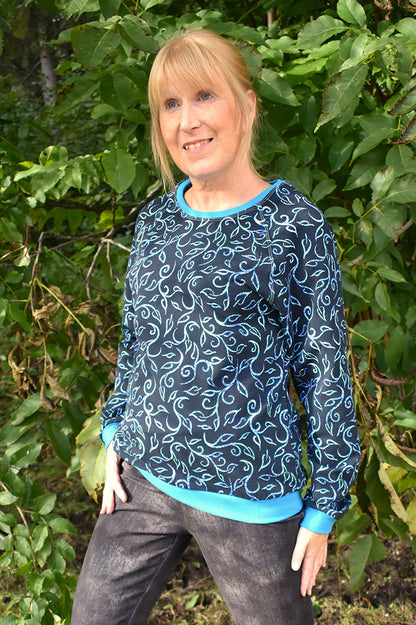 Pullover RiekeRaglan (Schnittmuster und Nähanleitung)
