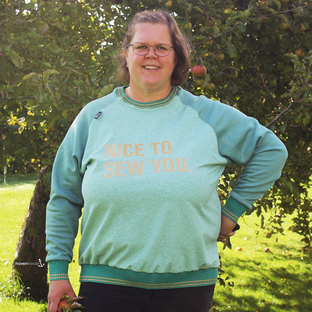 Pullover RiekeRaglan (Schnittmuster und Nähanleitung)