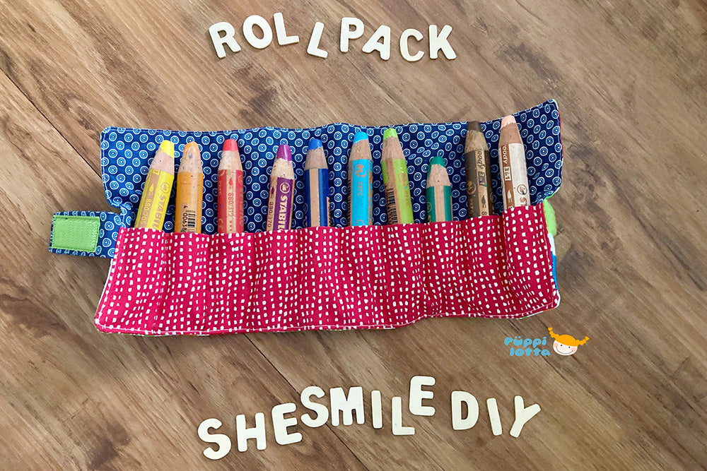 Rollmäppchen RollPack (Schnittmuster und Nähanleitung)