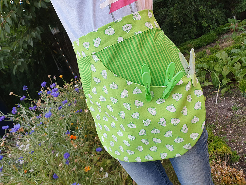 Wäscheklammernschürze WäKla und Laundry (Schnittmuster und Nähanleitung)