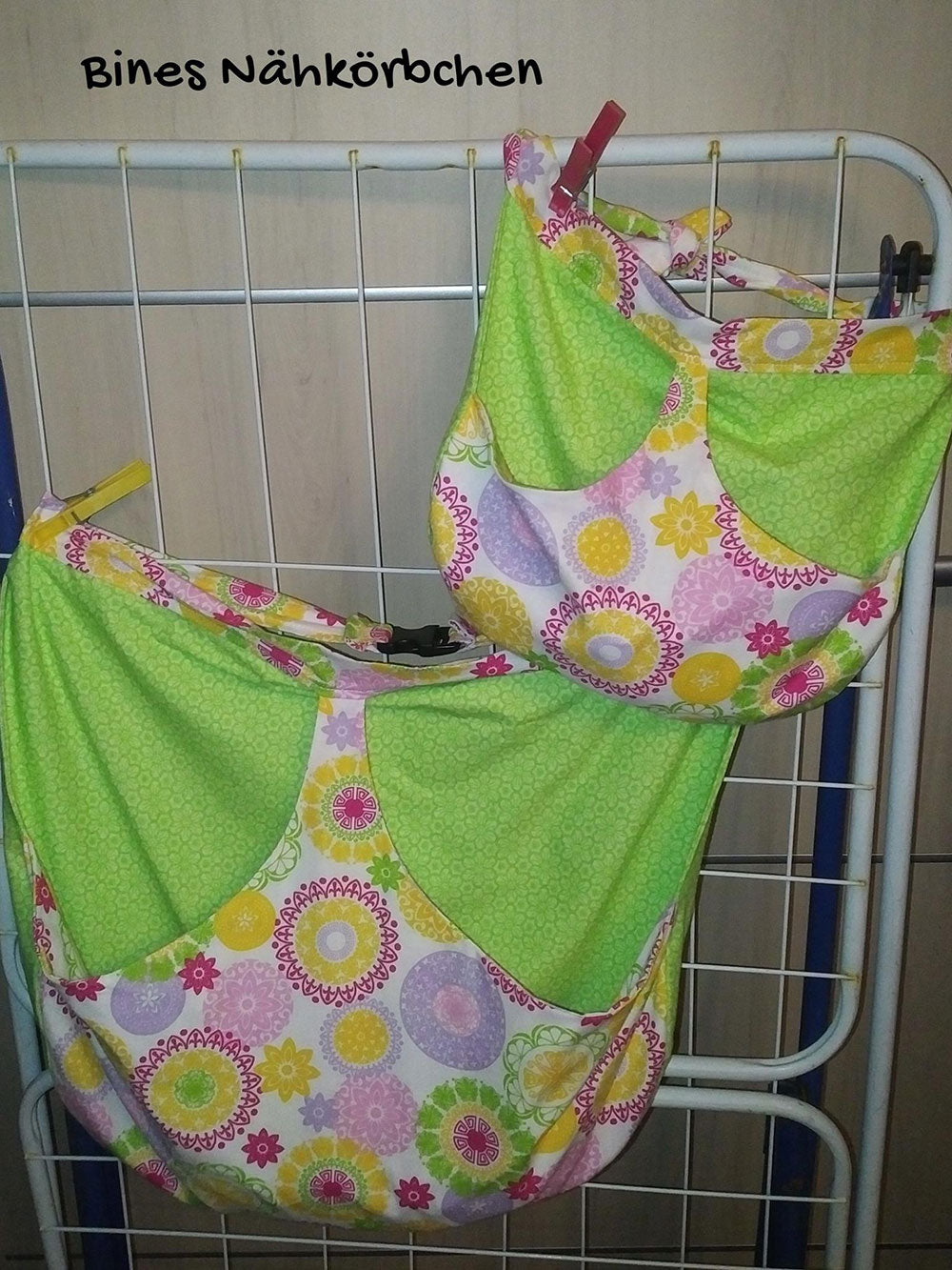 Wäscheklammernschürze WäKla und Laundry (Schnittmuster und Nähanleitung)