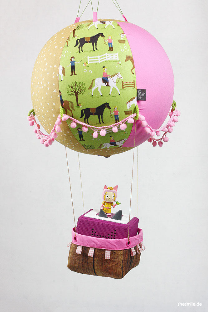Adventskalender und Kinderzimmerdeko Adventsballon (Schnittmuster und Nähanleitung)