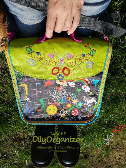 Aufbewahrungstasche Olly Organizer (Schnittmuster und Nähanleitung)