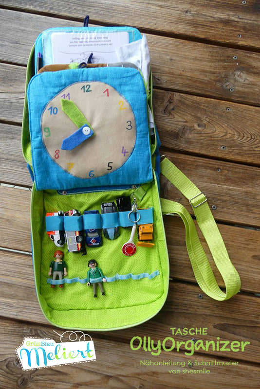 Aufbewahrungstasche Olly Organizer (Schnittmuster und Nähanleitung)