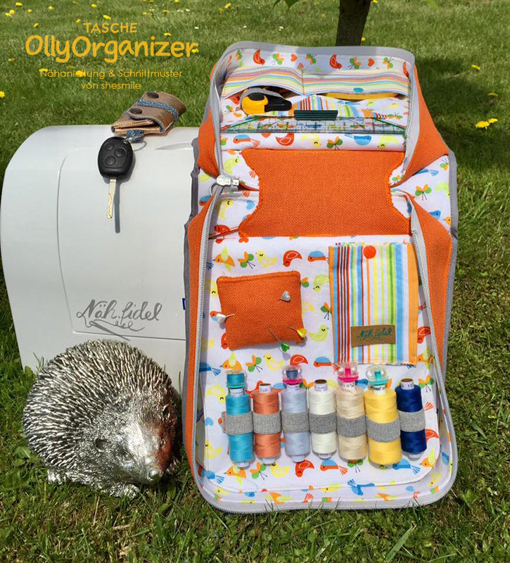 Aufbewahrungstasche Olly Organizer (Schnittmuster und Nähanleitung)