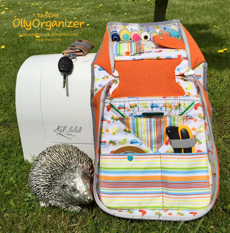Aufbewahrungstasche Olly Organizer (Schnittmuster und Nähanleitung)