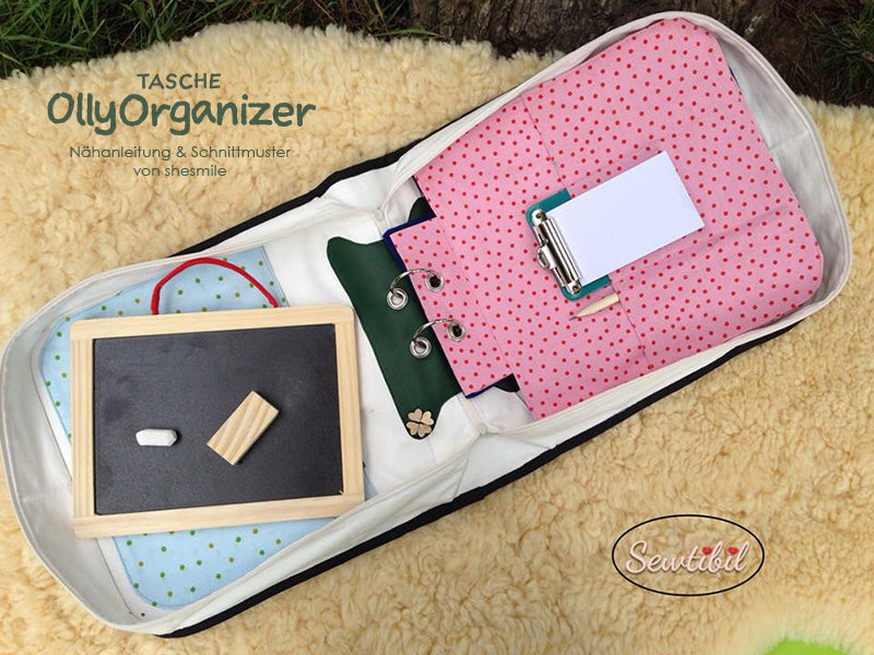 Aufbewahrungstasche Olly Organizer (Schnittmuster und Nähanleitung)