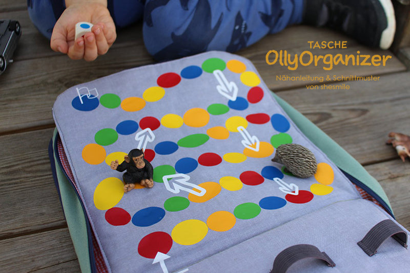Aufbewahrungstasche Olly Organizer (Schnittmuster und Nähanleitung)