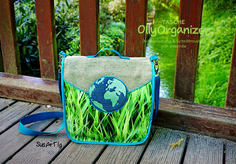 Aufbewahrungstasche Olly Organizer (Schnittmuster und Nähanleitung)