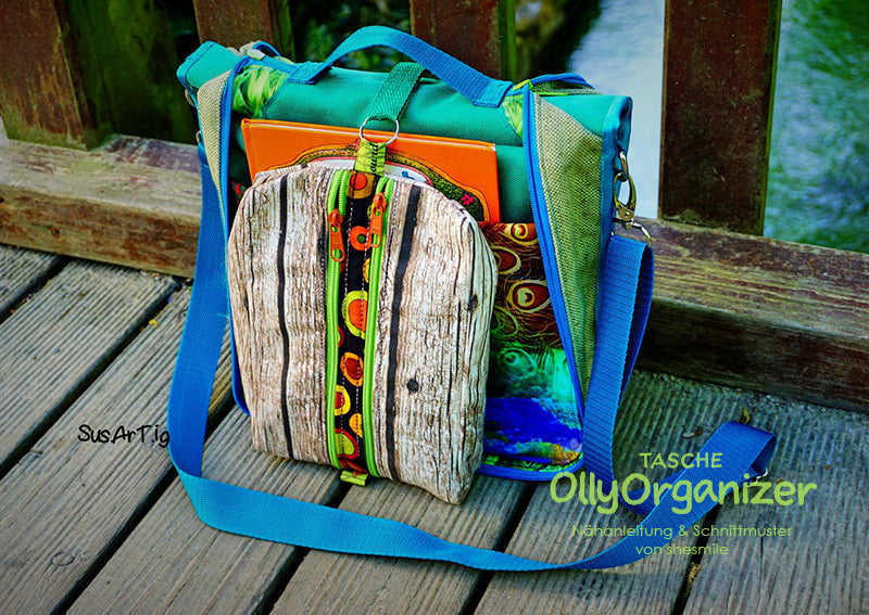 Aufbewahrungstasche Olly Organizer (Schnittmuster und Nähanleitung)