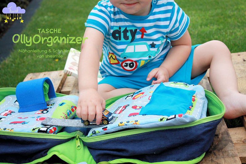 Aufbewahrungstasche Olly Organizer (Schnittmuster und Nähanleitung)