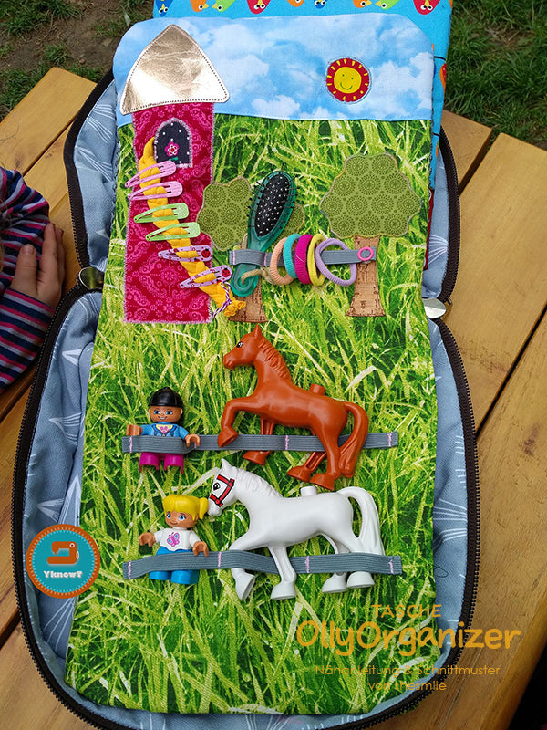 Aufbewahrungstasche Olly Organizer (Schnittmuster und Nähanleitung)