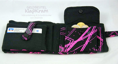 Geldbeutel KlapKram (Schnittmuster und Nähanleitung)