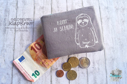 Geldbeutel KlapKram (Schnittmuster und Nähanleitung)