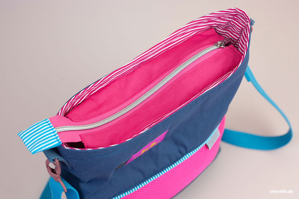 Handtasche ZipKram (Schnittmuster und Nähanleitung)