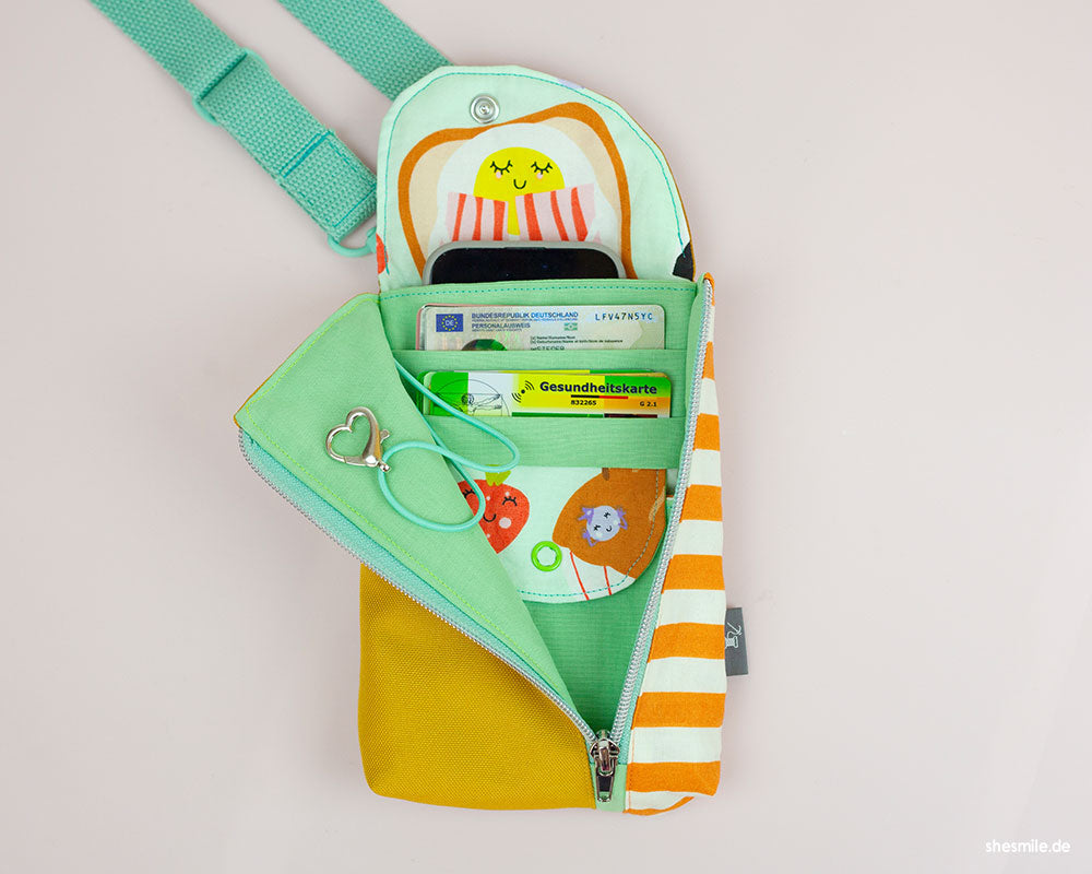 Handytasche Smartkram (Schnittmuster und Nähanleitung)