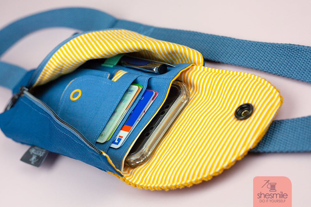Handytasche Smartkram (Schnittmuster und Nähanleitung)