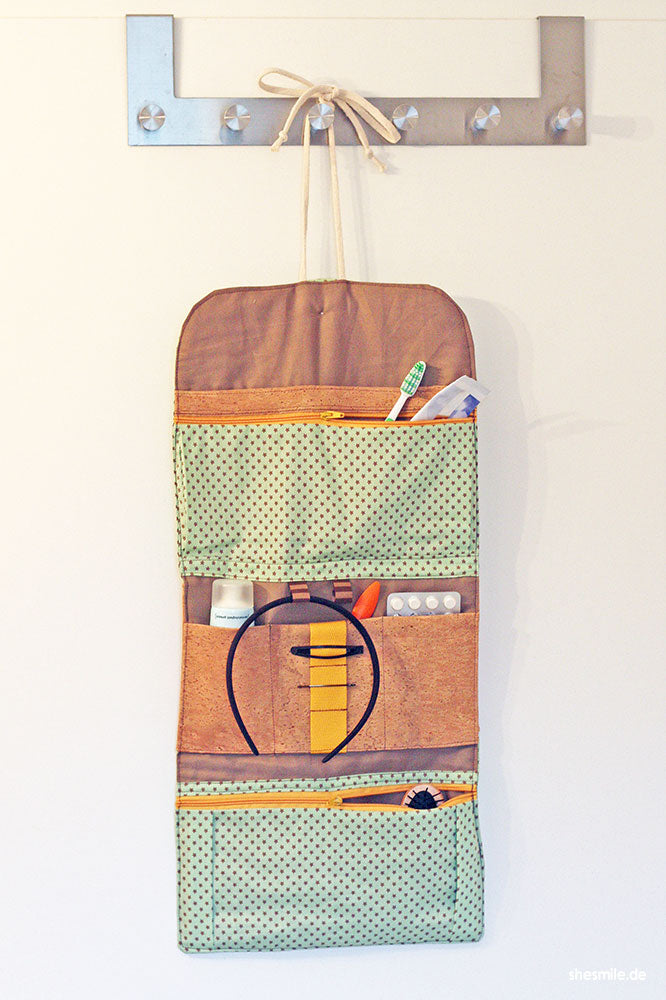Kulturtasche Hanging3 (Schnittmuster und Nähanleitung)