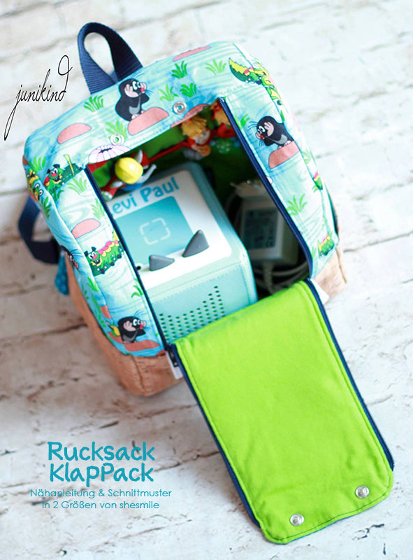 Rucksack KlapPack (Schnittmuster und Nähanleitung)