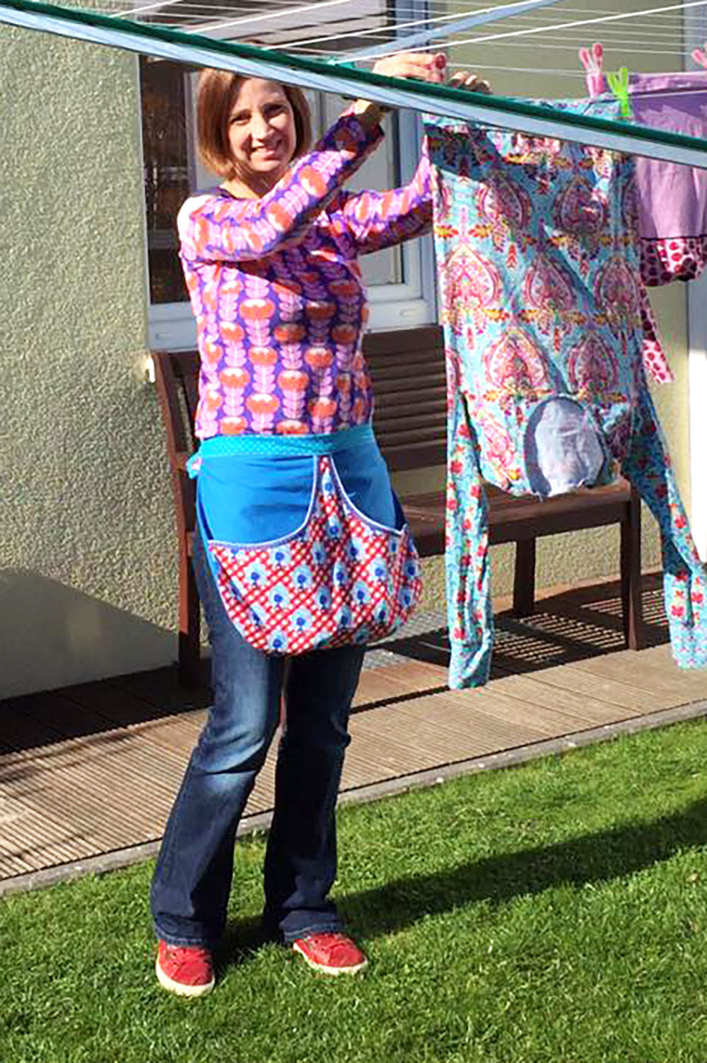 Wäscheklammernschürze WäKla und Laundry (Schnittmuster und Nähanleitung)