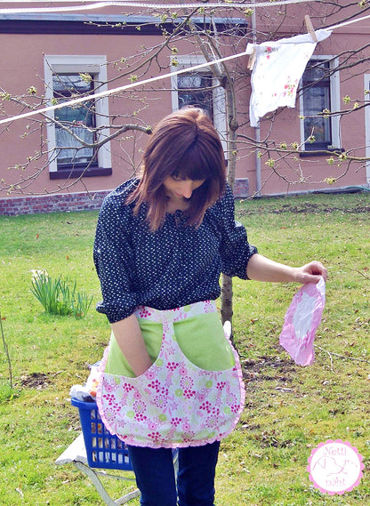 Wäscheklammernschürze WäKla und Laundry (Schnittmuster und Nähanleitung)