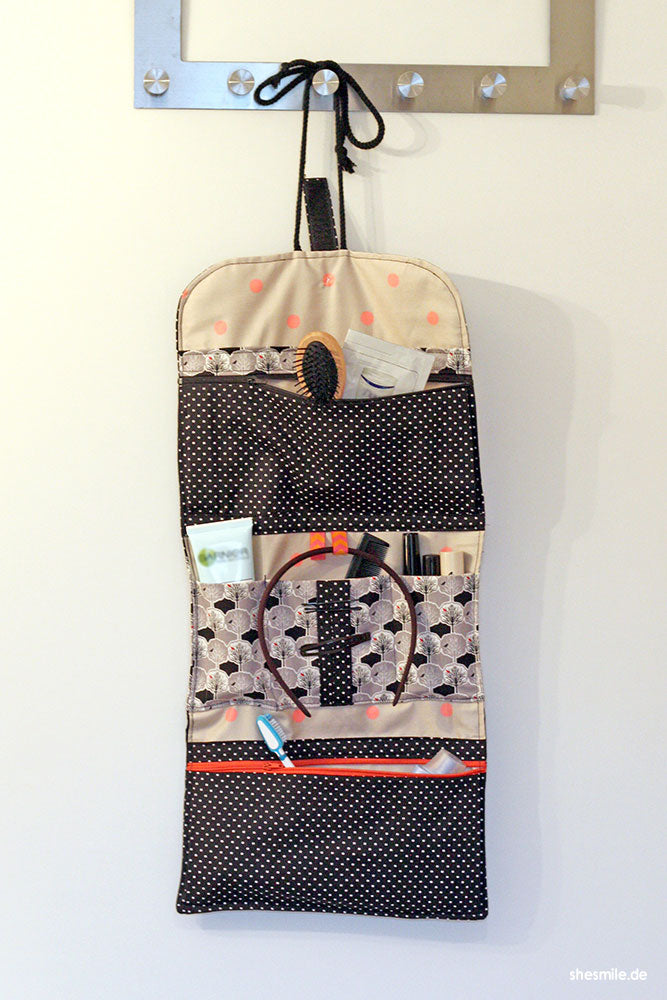 Kulturtasche Hanging3 (Schnittmuster und Nähanleitung)