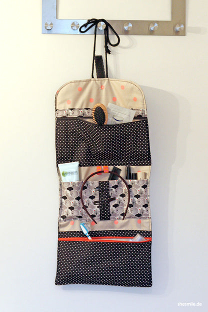 Kulturtasche Hanging3 (Schnittmuster und Nähanleitung)