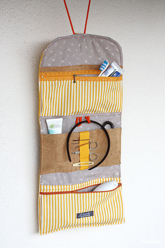 Kulturtasche Hanging3 (Schnittmuster und Nähanleitung)
