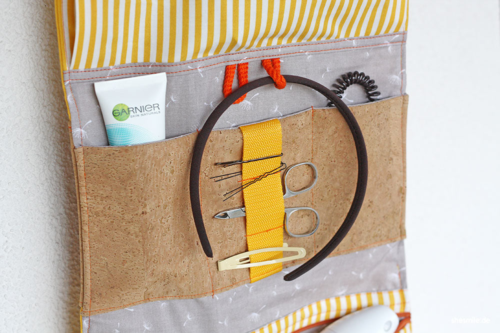 Kulturtasche Hanging3 (Schnittmuster und Nähanleitung)