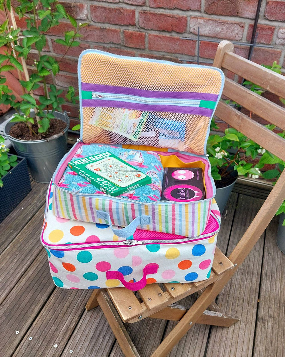 Packwürfel ZipKram (Schnittmuster und Nähanleitung)