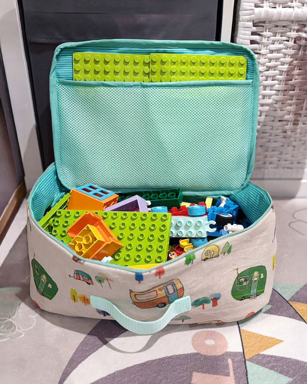 Packwürfel ZipKram (Schnittmuster und Nähanleitung)