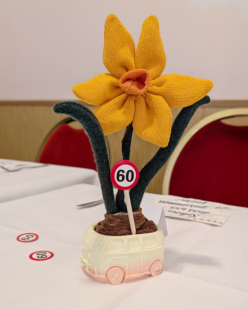 Zimmerpflanze Frieda Osterglocke (Schnittmuster und Nähanleitung)