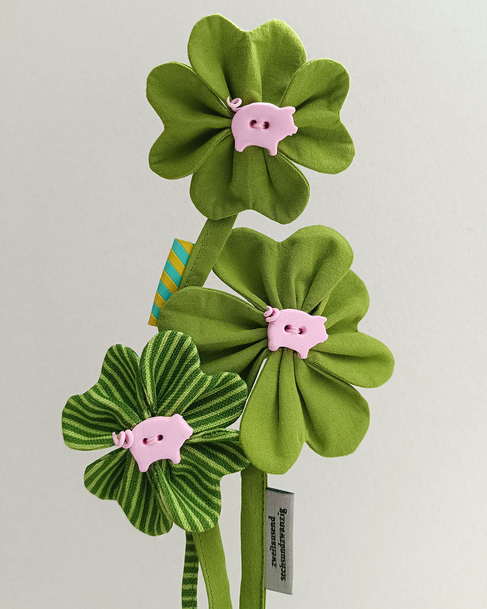 Schnittmuster Zimmerpflanze Frieda Glücksklee von shesmile DIY ✂️