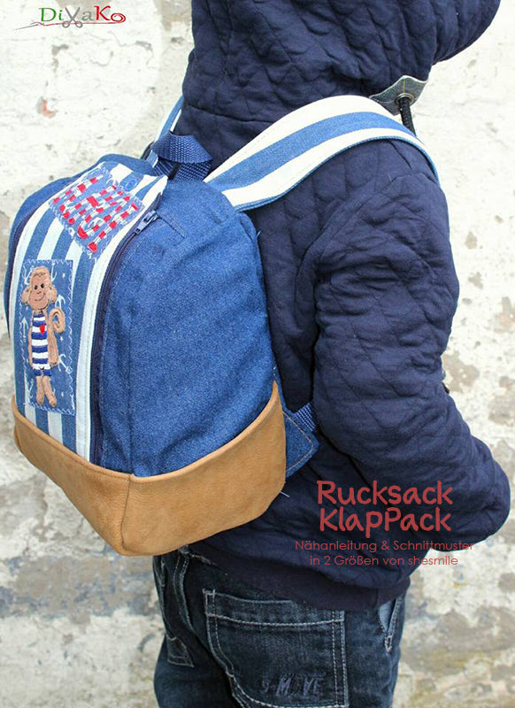 Rucksack KlapPack (Schnittmuster und Nähanleitung)