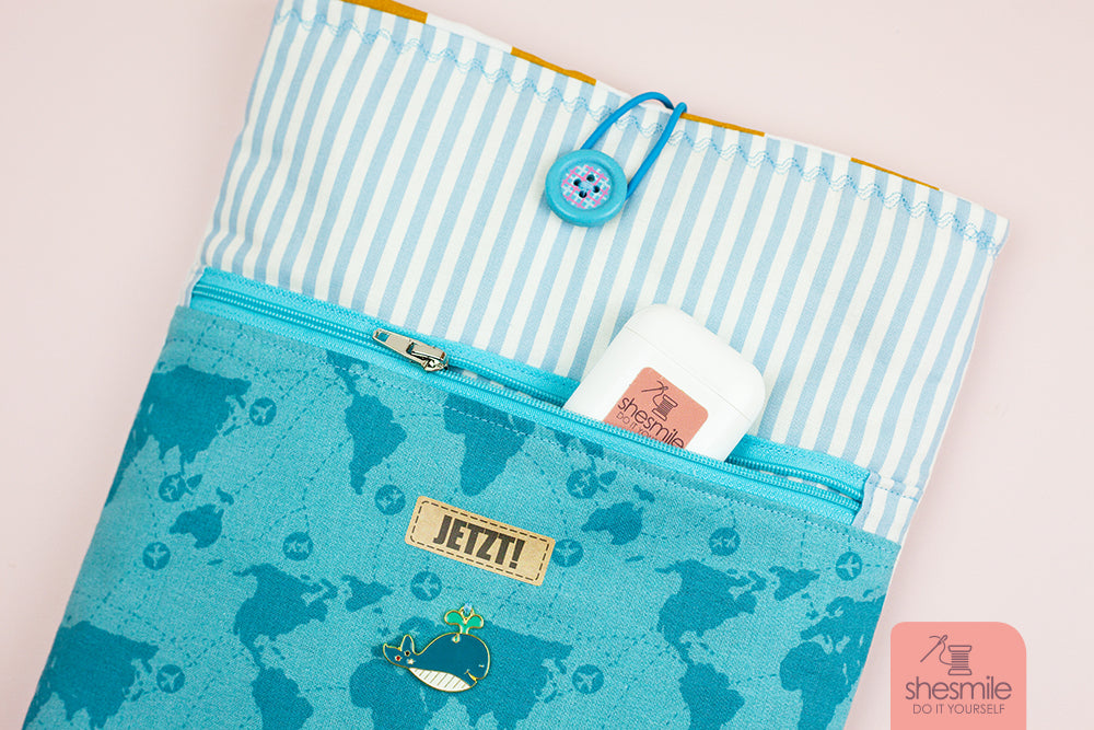 Schutztasche für Handy und Tablet (Nähanleitung für alle Größen)