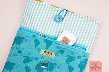 Schutztasche für Handy und Tablet (Nähanleitung für alle Größen)