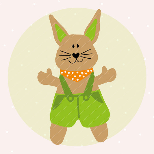 Hase Lenny (Plotterdatei)